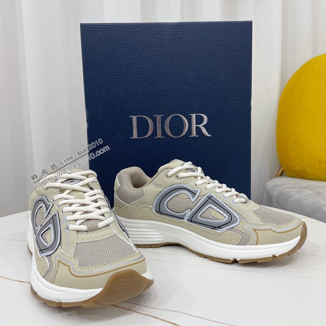 Dior復古波鞋 迪奧B30系列專櫃最新情侶款運動鞋跑鞋 dx2606